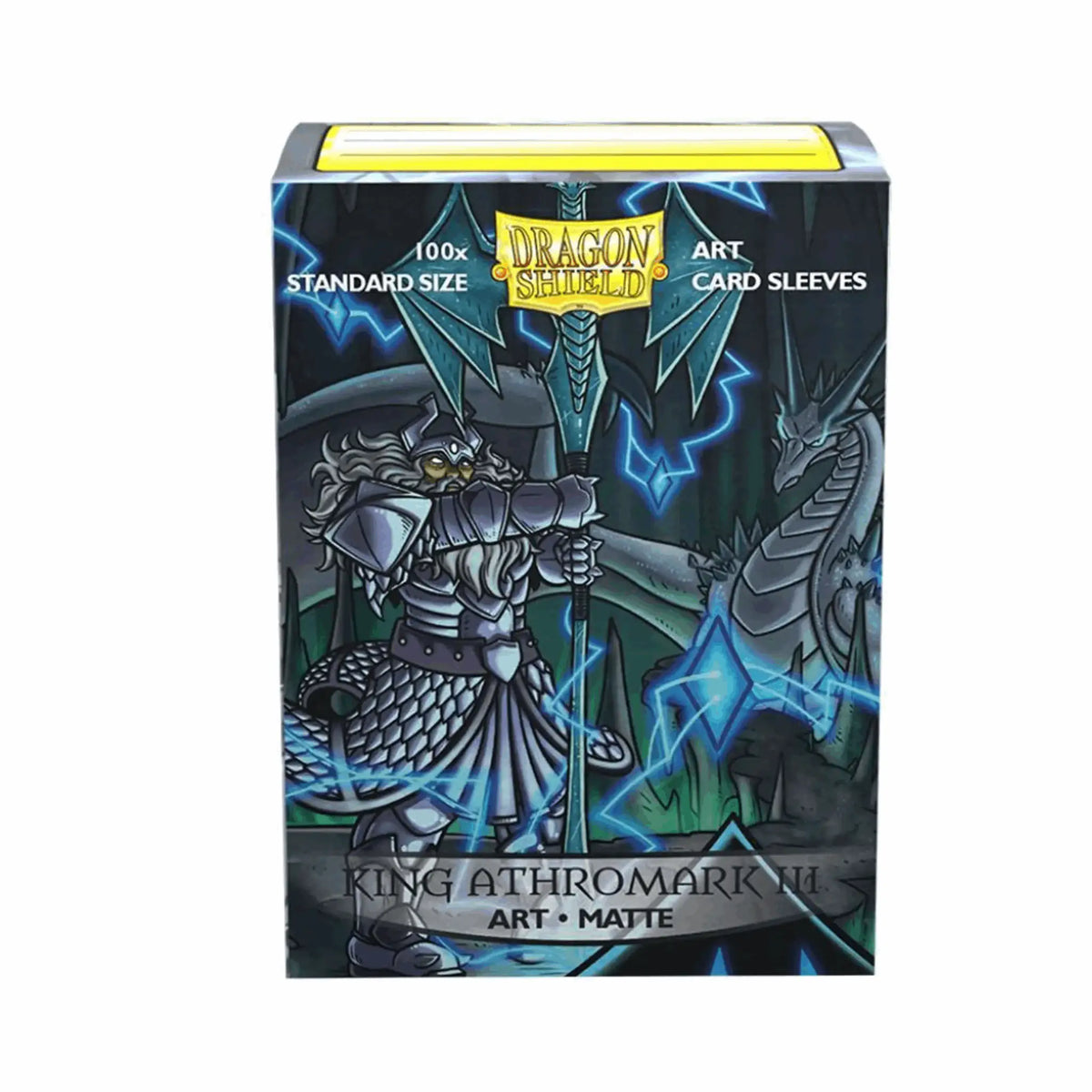 Dragon Shield Art Sleeves - Matte  King Athromark III | 100stk