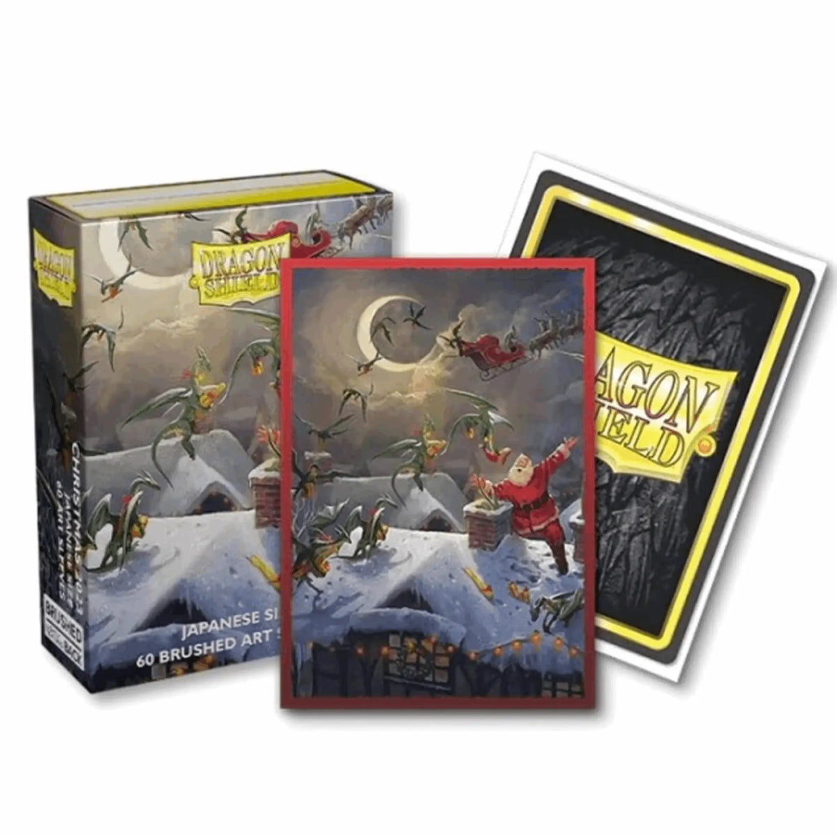 Dragon Shield Japanese Size Sleeves - Brushed Art: Christmas 2023 | 60stk