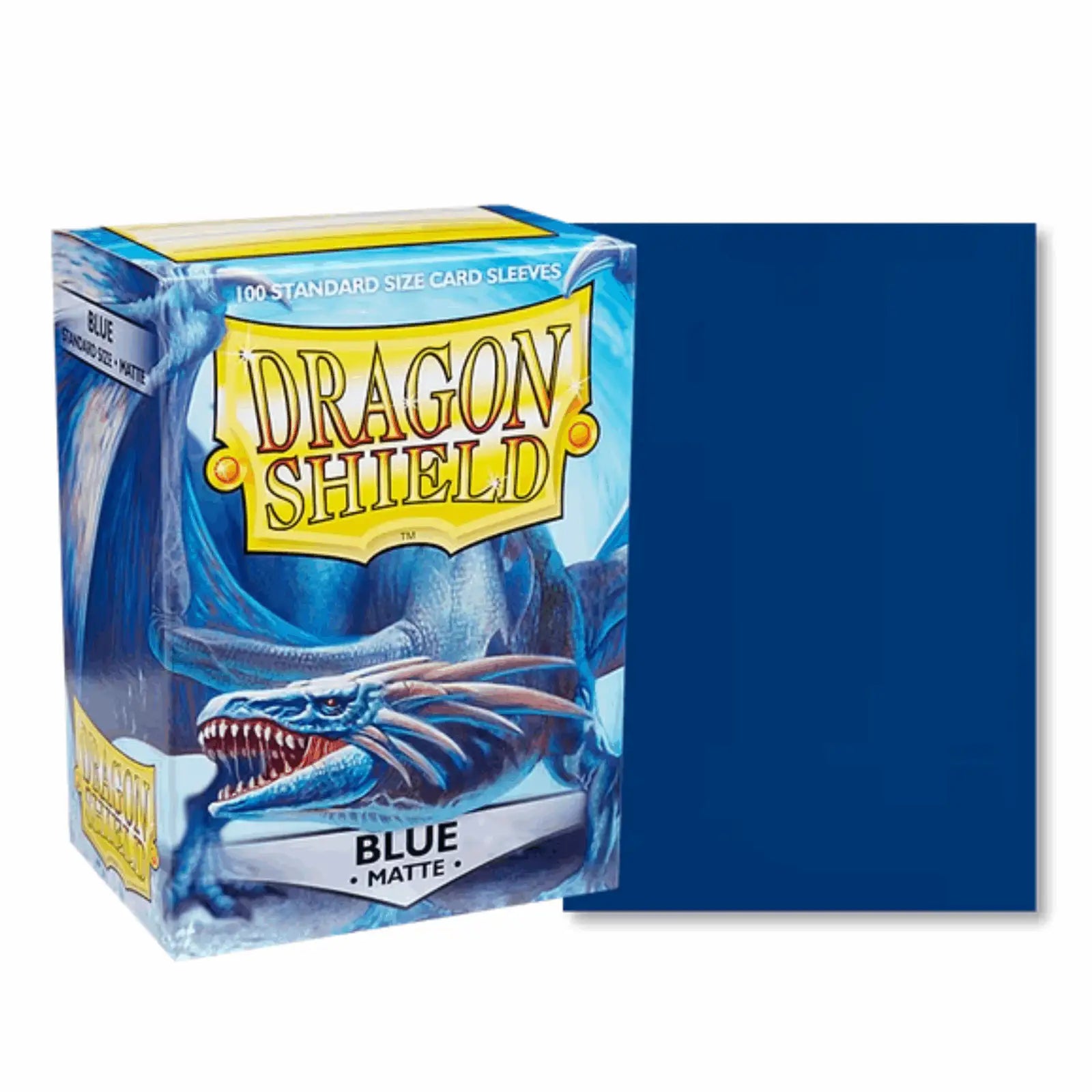 Dragon Shield Sleeves - Matte Standard Blue | 100stk