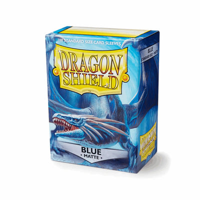 Dragon Shield Sleeves - Matte Standard Blue | 100stk