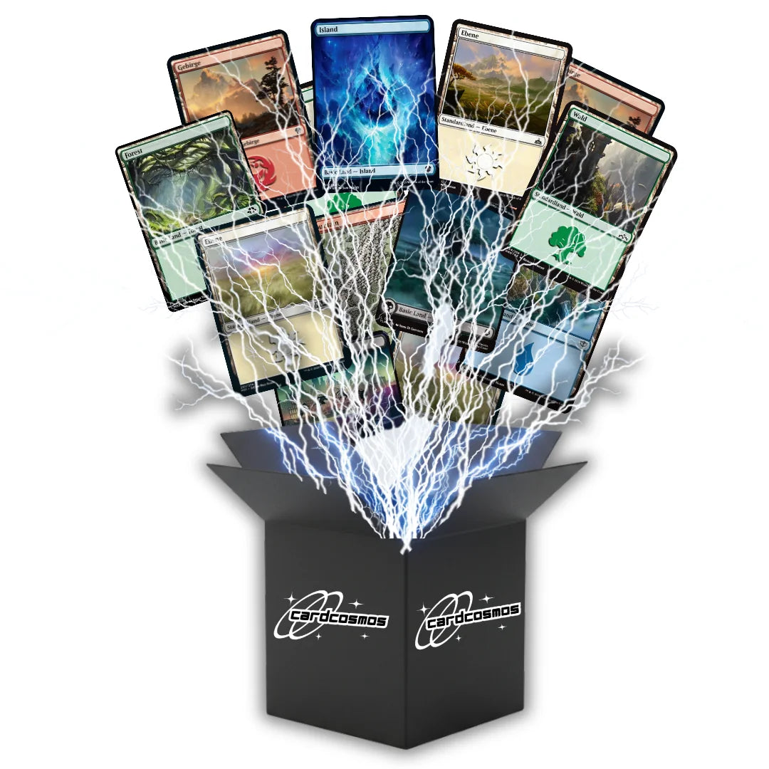 Pokémon Set di terre standard – 100 o 200 carte mischiate a caso