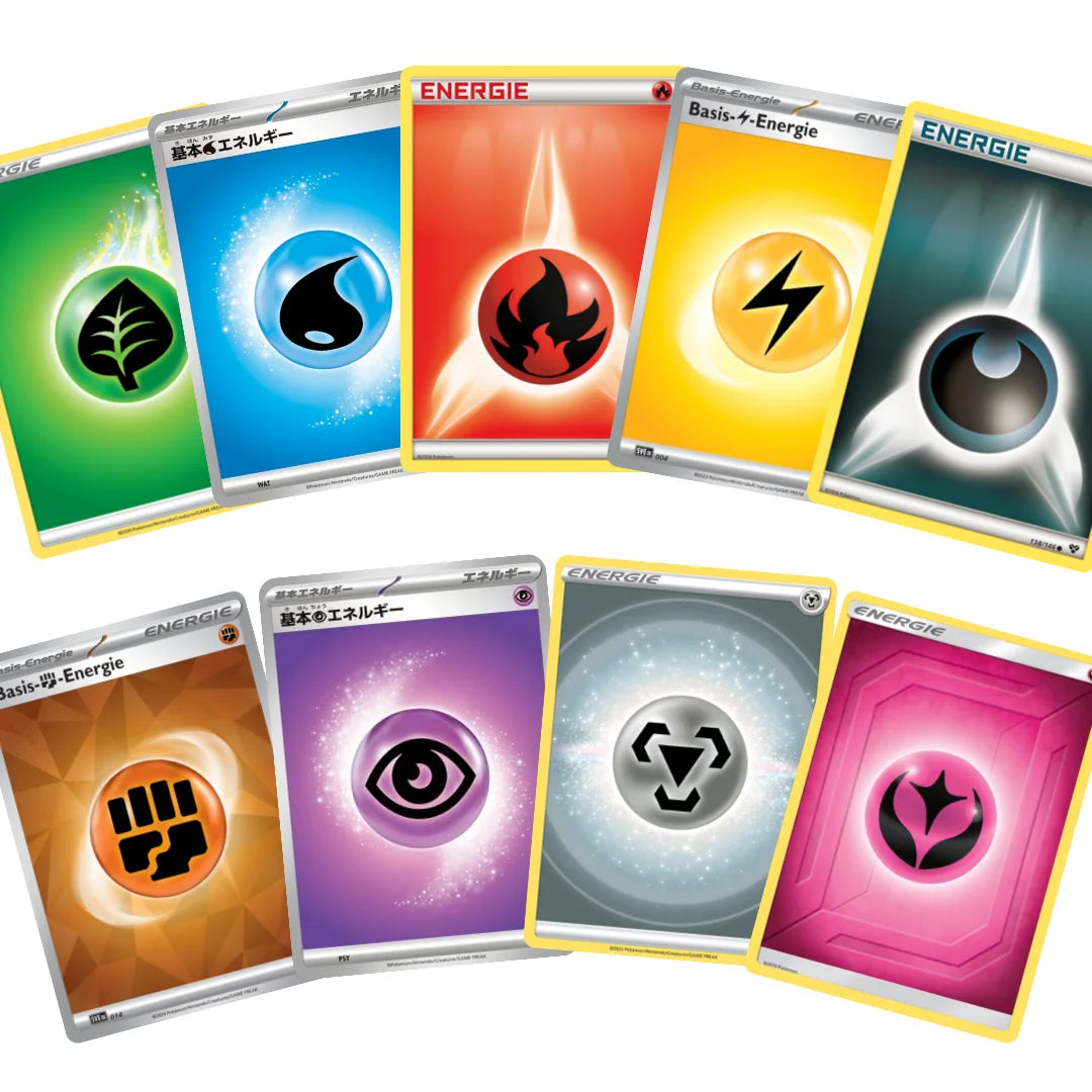 Pokémon Set di carte Energia – 100 o 200 carte mischiate a caso