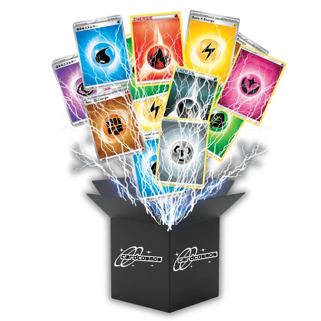 Pokémon Set di carte Energia – 100 o 200 carte mischiate a caso