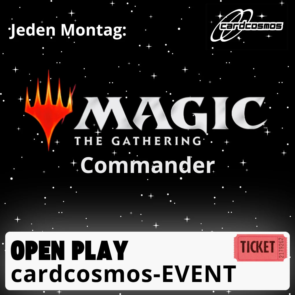 Ticket: Magic: The Gathering Commander | Open Play Montag