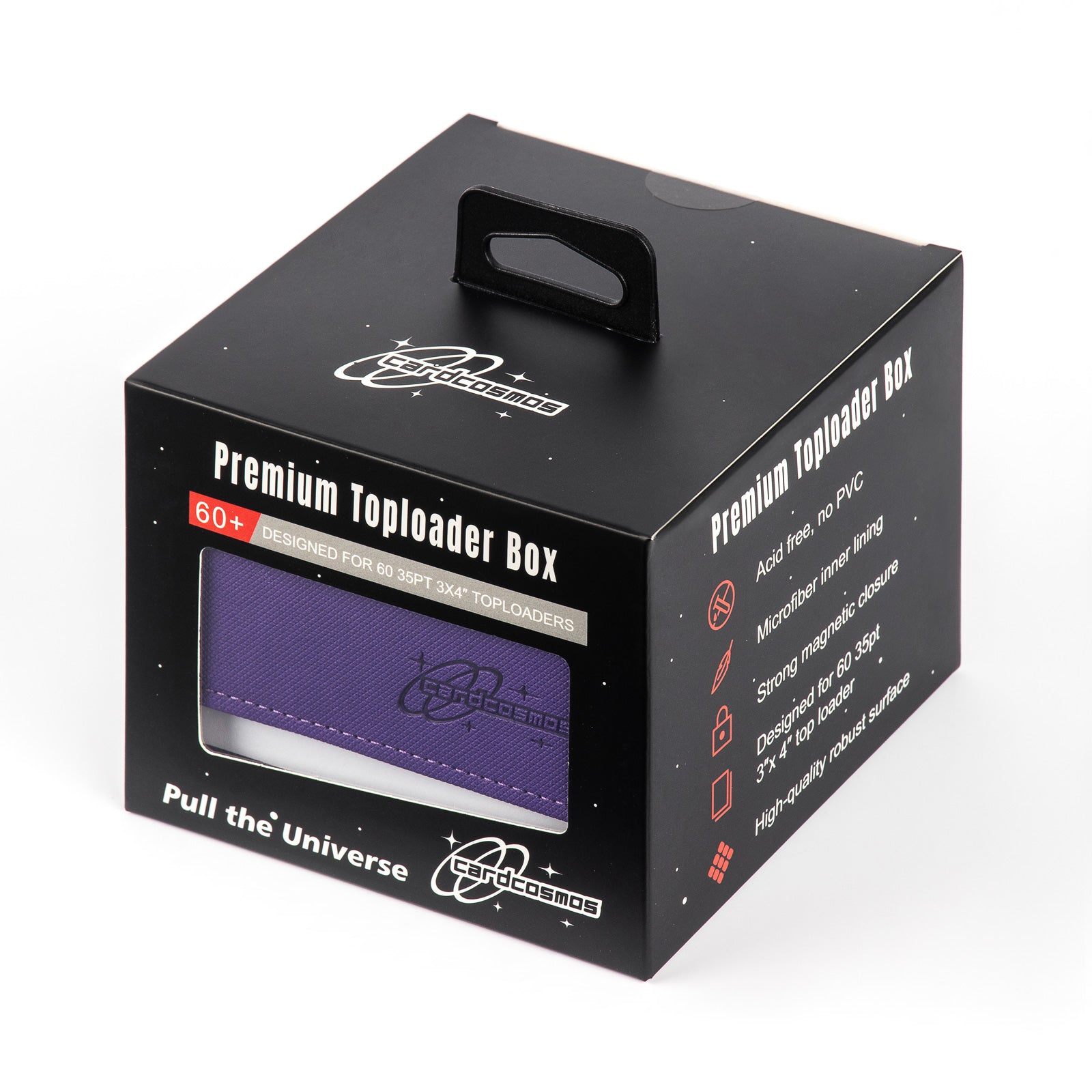 cardcosmos - Deck box premium Toploader 60+ - Viola
