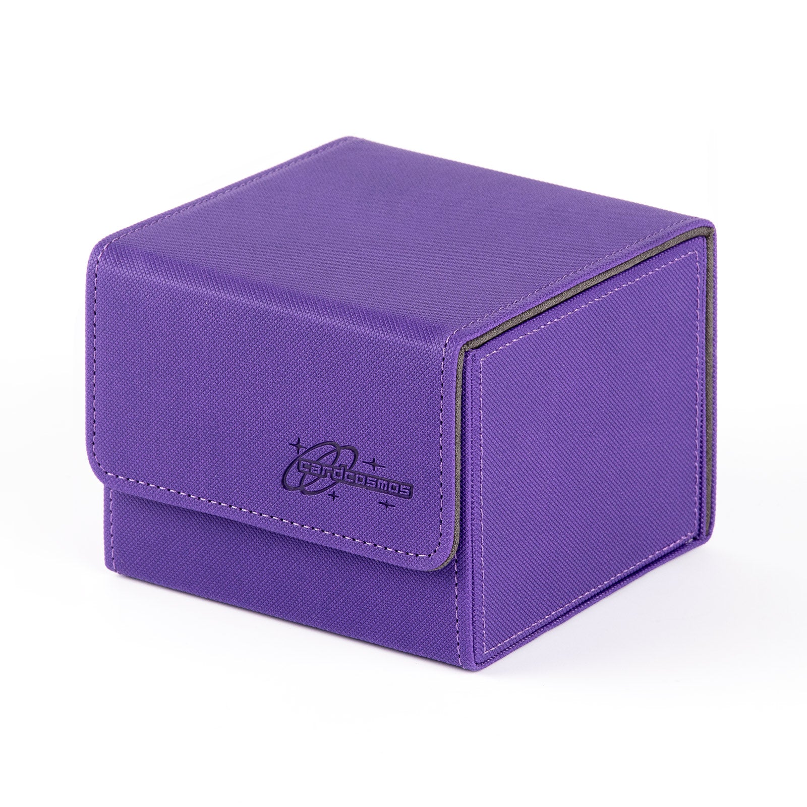 cardcosmos - 60+ Premium Toploader Deck Box - Purple