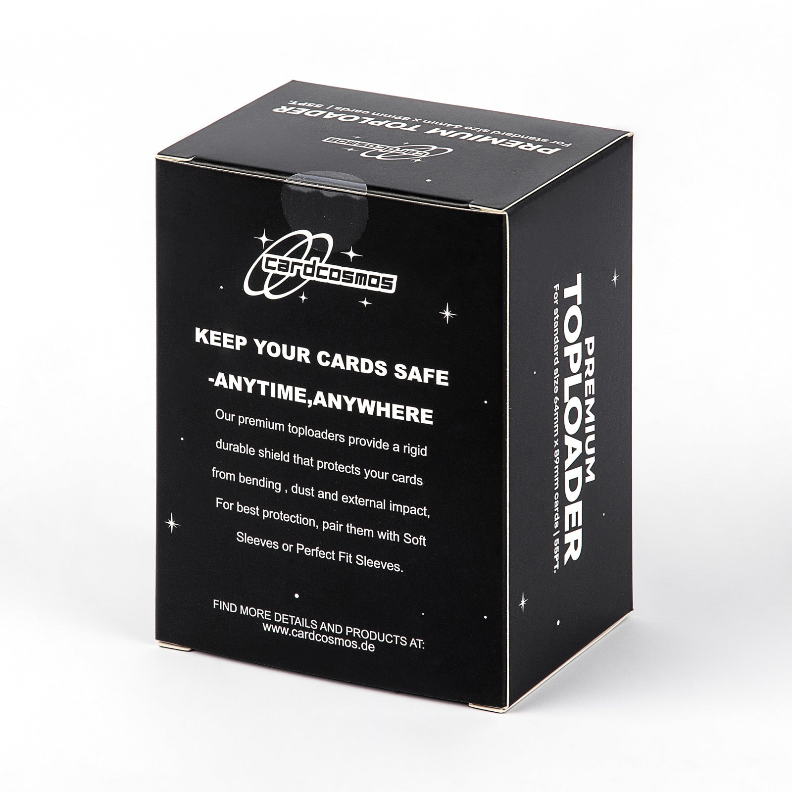 cardcosmos - Toploader premium 3" x 4" 55PT | 25 pezzi