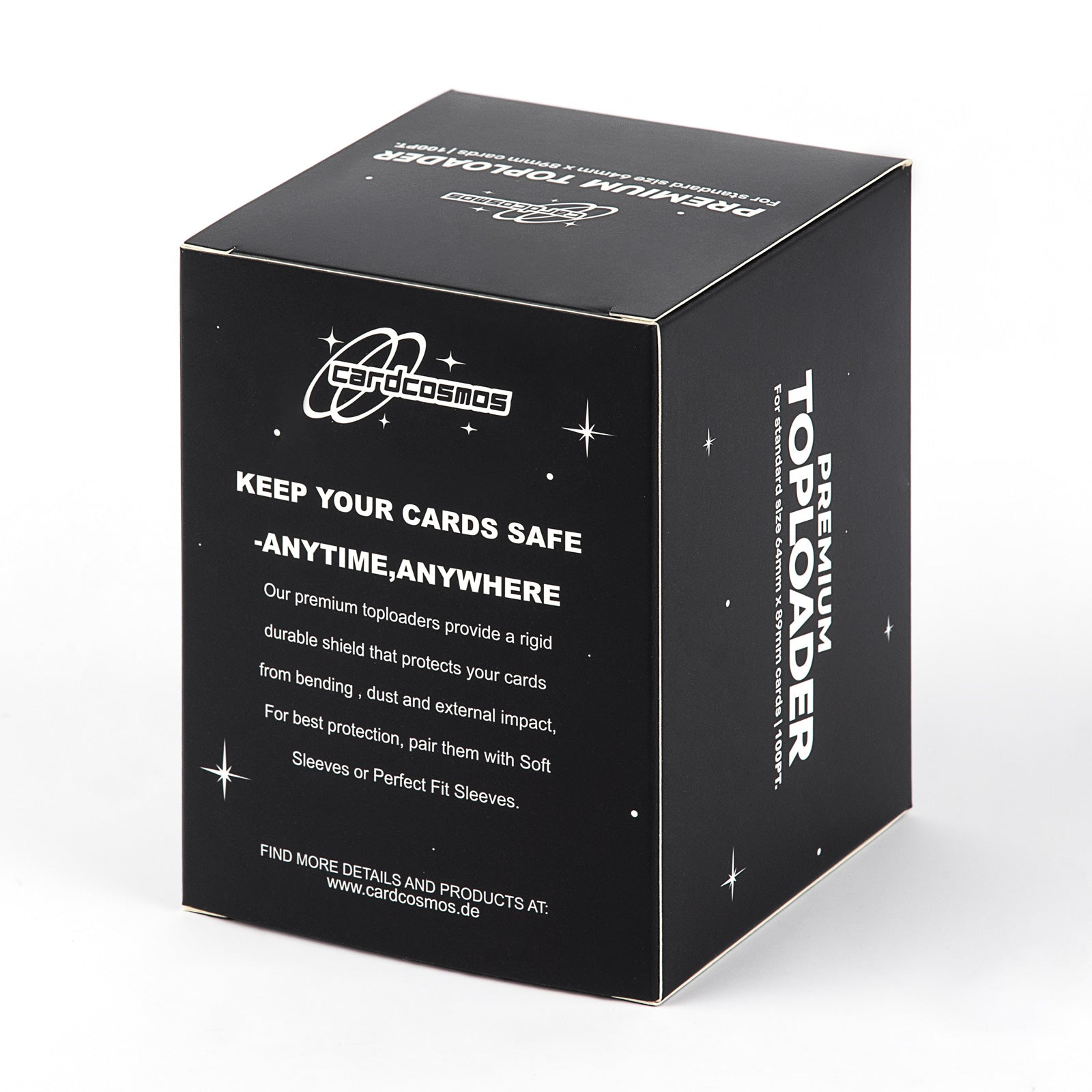 cardcosmos - Toploader premium 3" x 4" 100PT | 25 pezzi