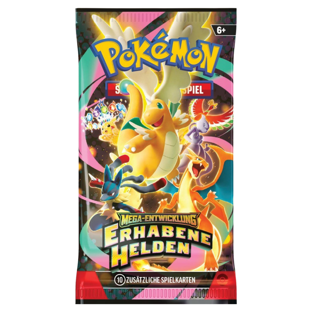 Pokémon - Mega-Entwicklung Erhabene Helden Booster Pack - DE