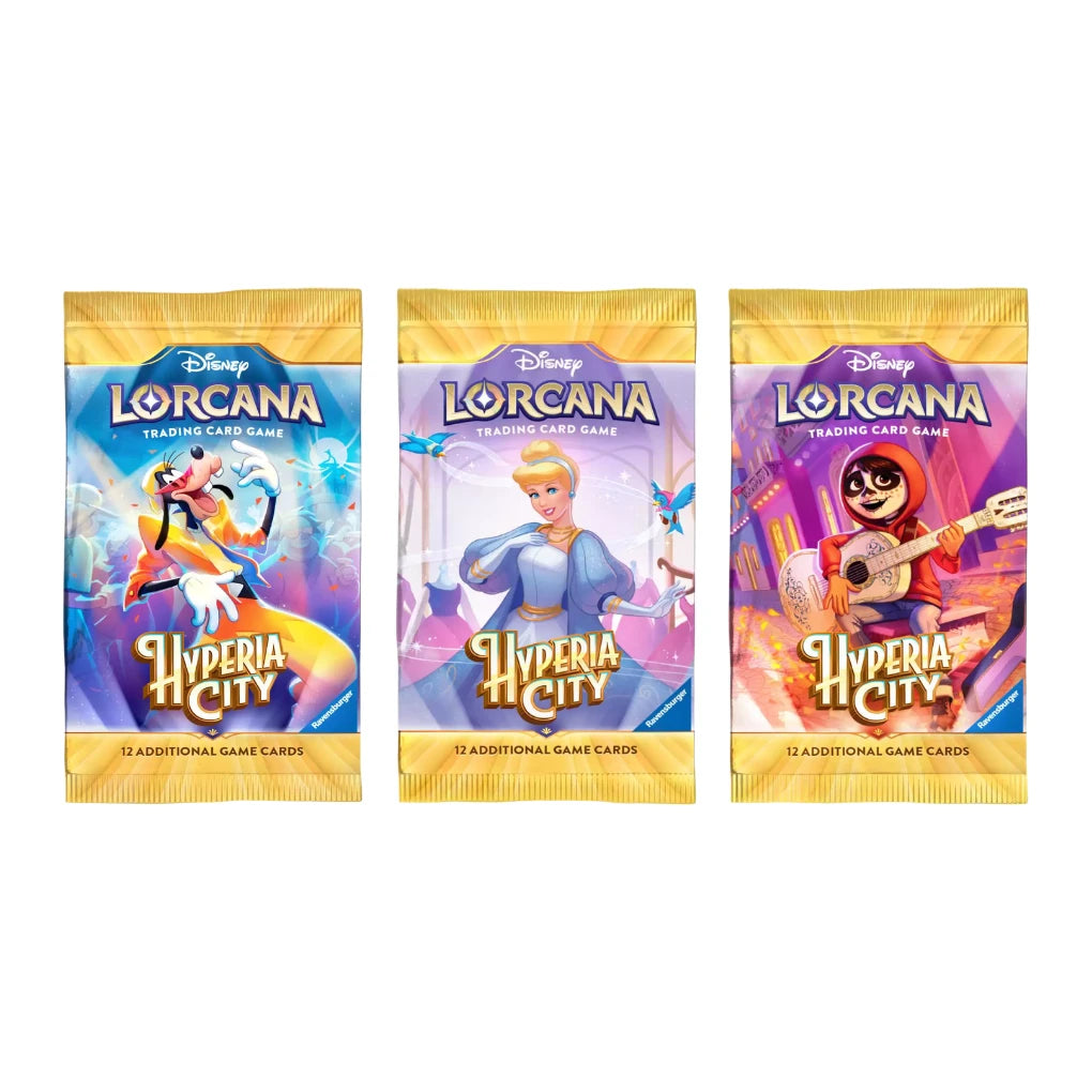 Disney Lorcana - The City of Hyperia Display di buste - Inglese