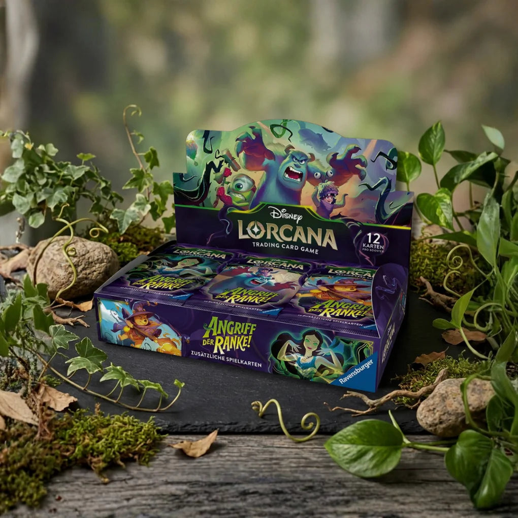 Disney Lorcana - Attacco della Vite Display di buste - Tedesco