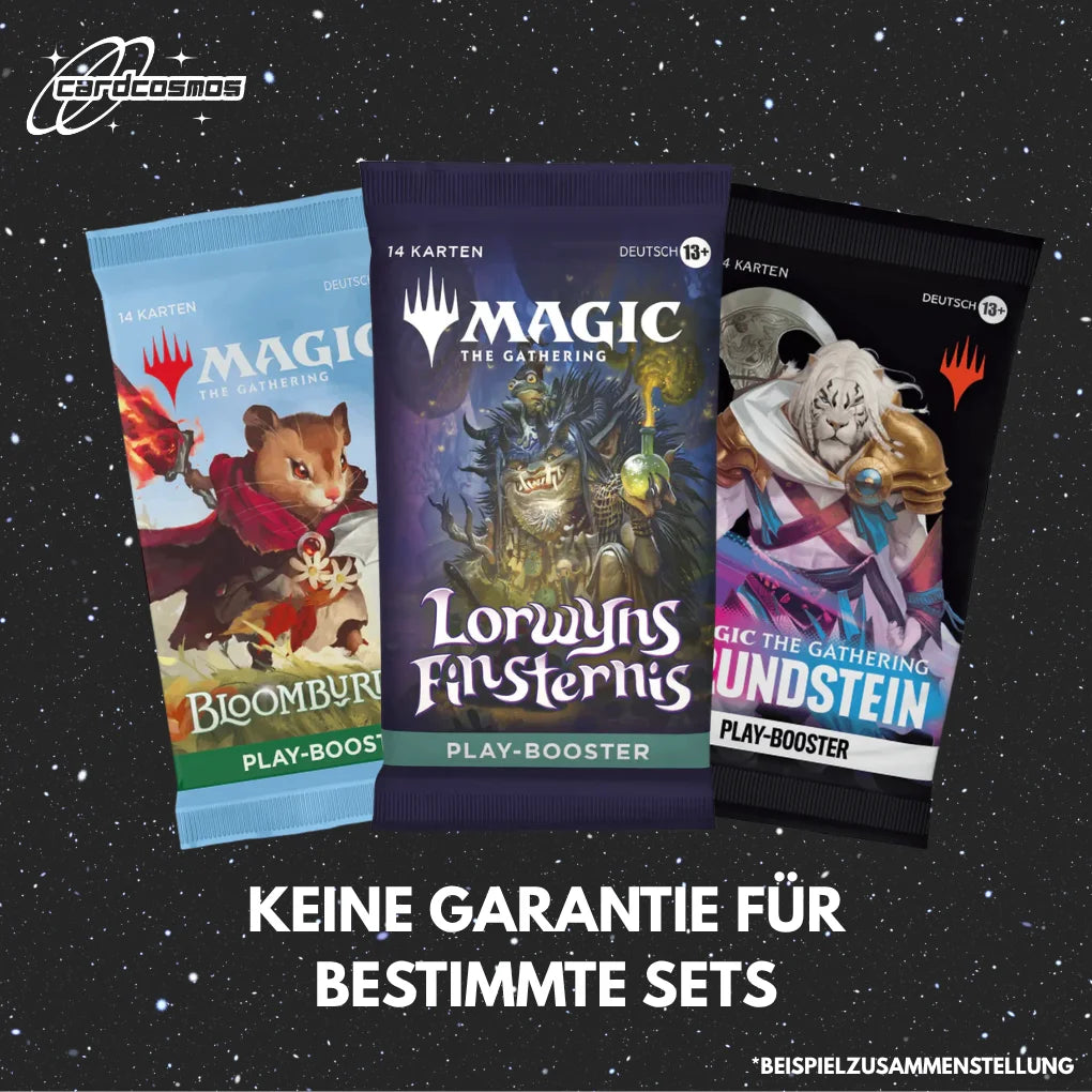 Magic: The Gathering Mystery Play Booster Set Tedesco – 3 buste casuali diverse
