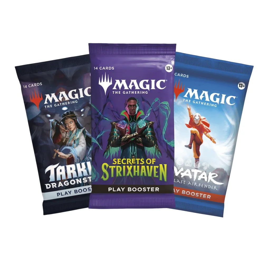 Magic: The Gathering Mystery Play Booster Set Inglese – 3 buste casuali diverse