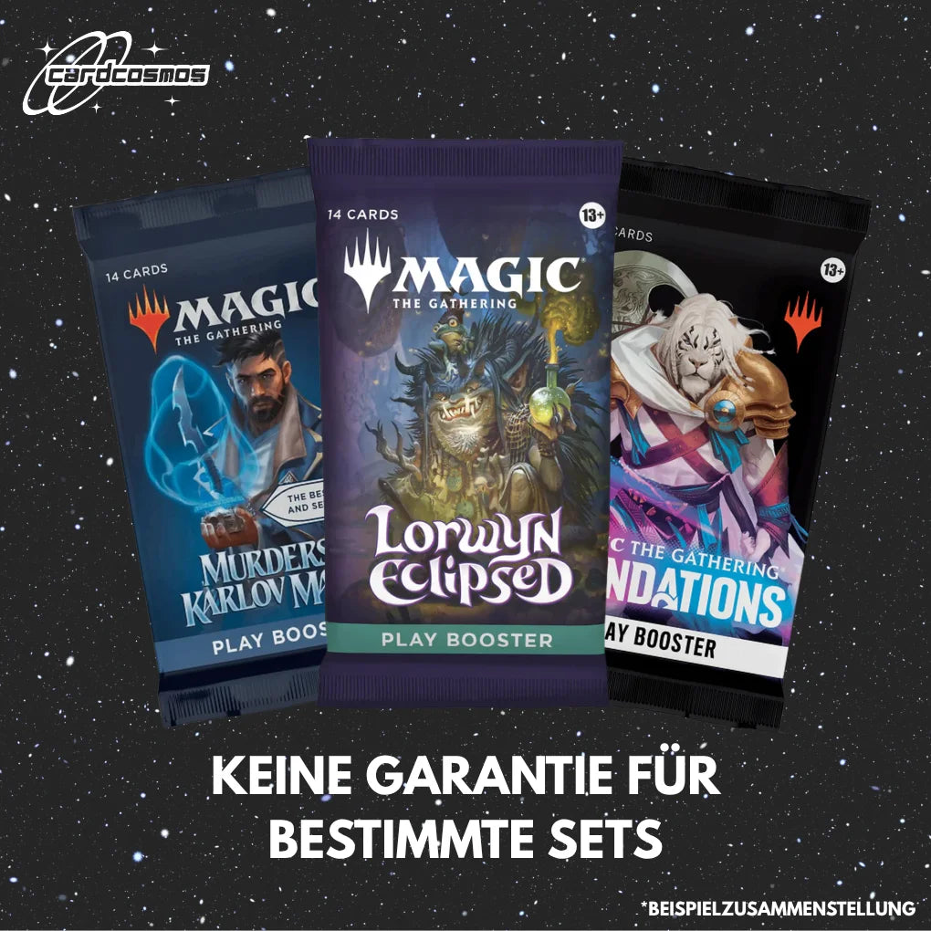 Magic: The Gathering Mystery Play Booster Set Inglese – 3 buste casuali diverse