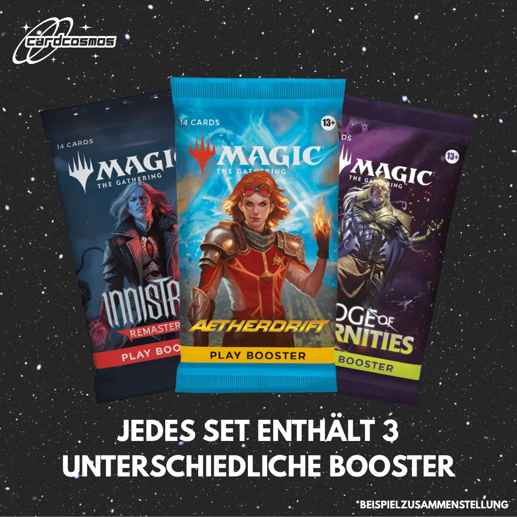 Magic: The Gathering Mystery Play Booster Set Inglese – 3 buste casuali diverse