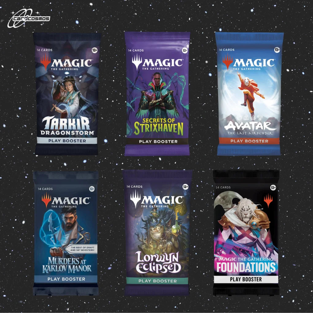 Magic: The Gathering Mystery Play Booster Set Inglese – 3 buste casuali diverse
