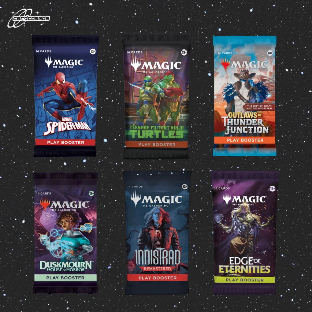 Magic: The Gathering Mystery Play Booster Set Inglese – 3 buste casuali diverse