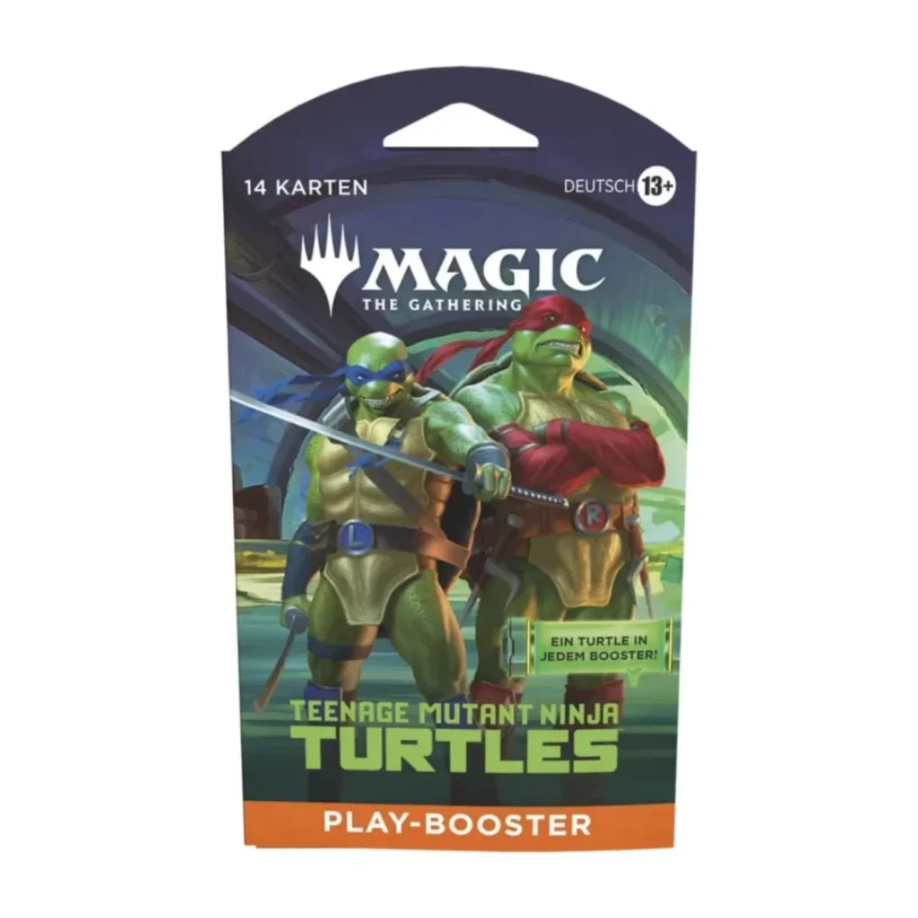 MTG - Teenage Mutant Ninja Turtles Sleeved Play-Booster - DE
