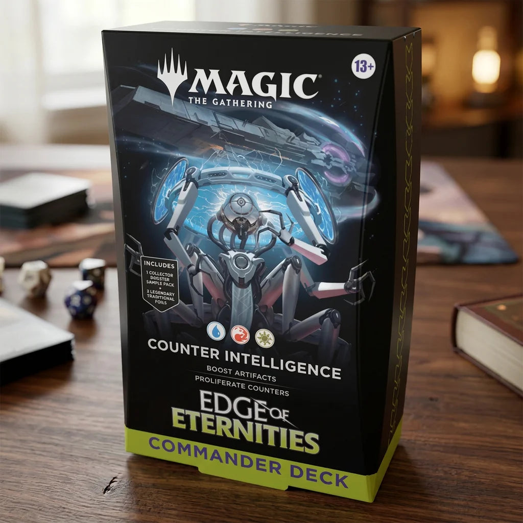 Magic: The Gathering - Edge of Eternities Mazzo commander Counter Intelligence - Inglese
