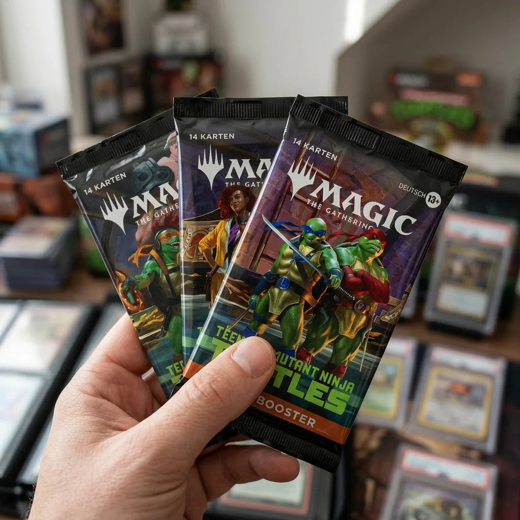 Magic: The Gathering - Teenage Mutant Ninja Turtles Busta di espansione Play - Tedesco