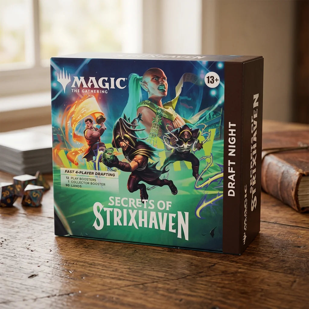 Magic: The Gathering - Secrets of Strixhaven Draft Night box - Inglese