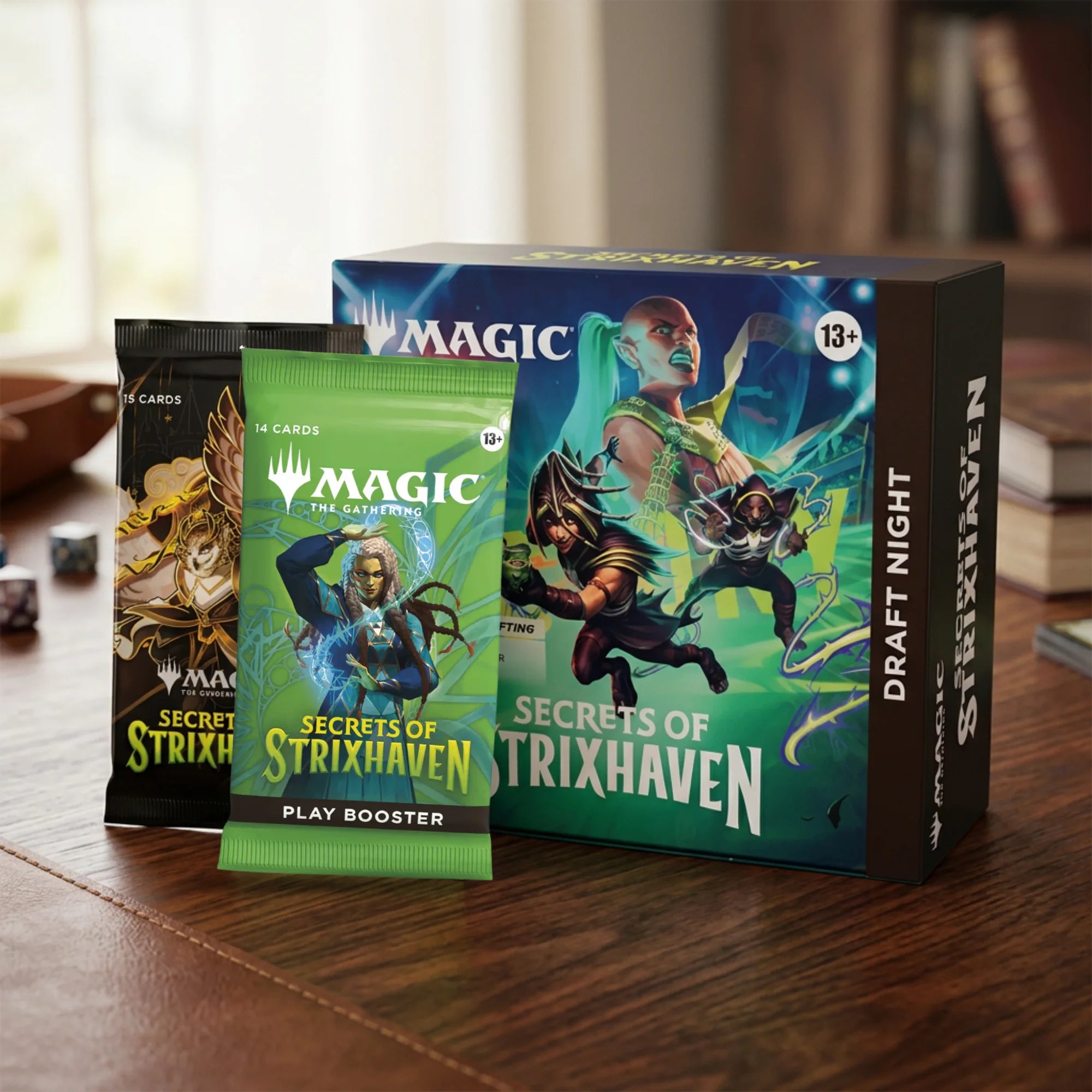 Magic: The Gathering - Secrets of Strixhaven Draft Night box - Inglese