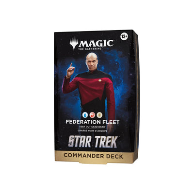 Magic: The Gathering - Star Trek Mazzo commander Federation Fleet - Inglese