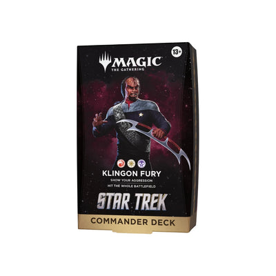 Magic: The Gathering - Star Trek Mazzo commander Klingon Fury - Inglese