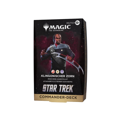 Magic: The Gathering - Star Trek Mazzo commander Klingonischer Zorn - Tedesco