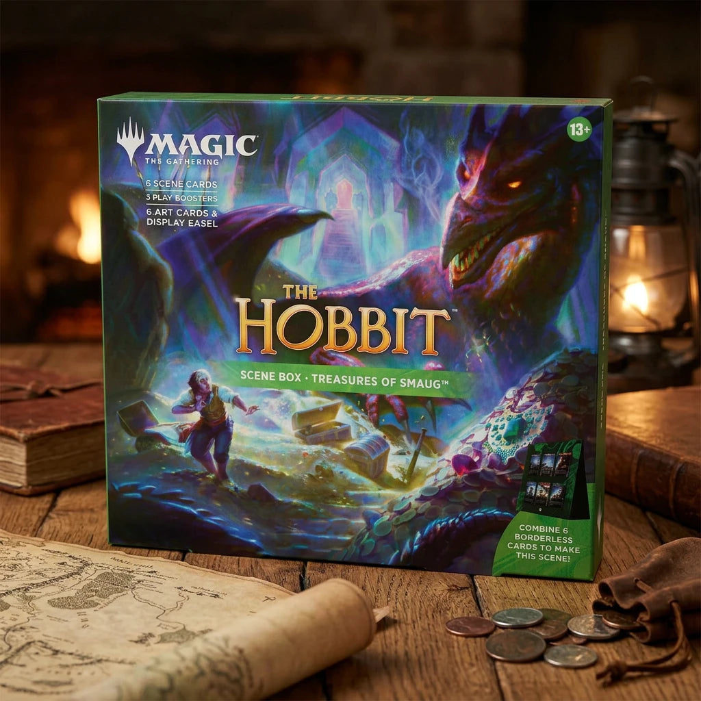 Magic: The Gathering - The Hobbit Scene box Treasures of Smaug - Inglese