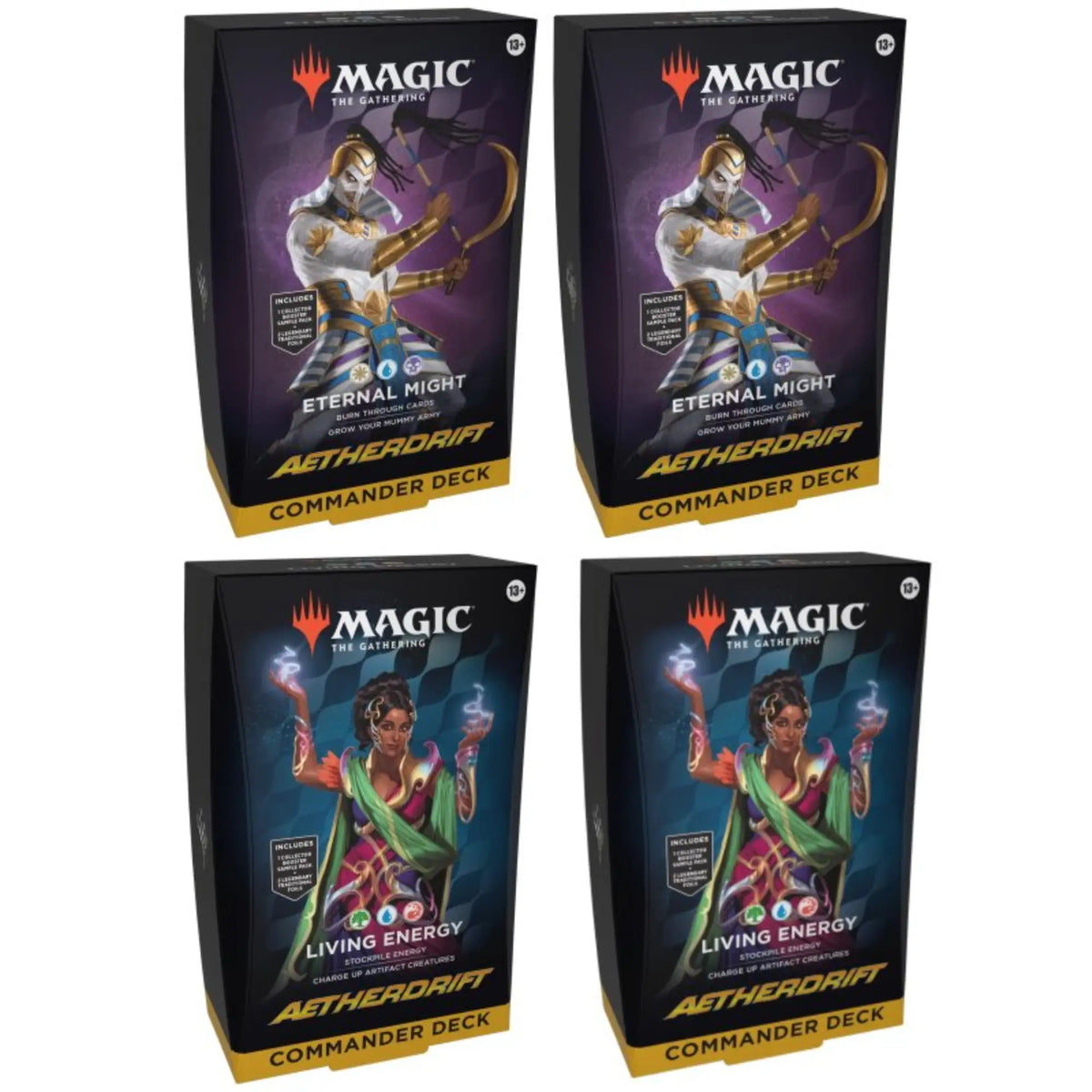 Magic: The Gathering - Aetherdrift Commander-Deck Display - EN