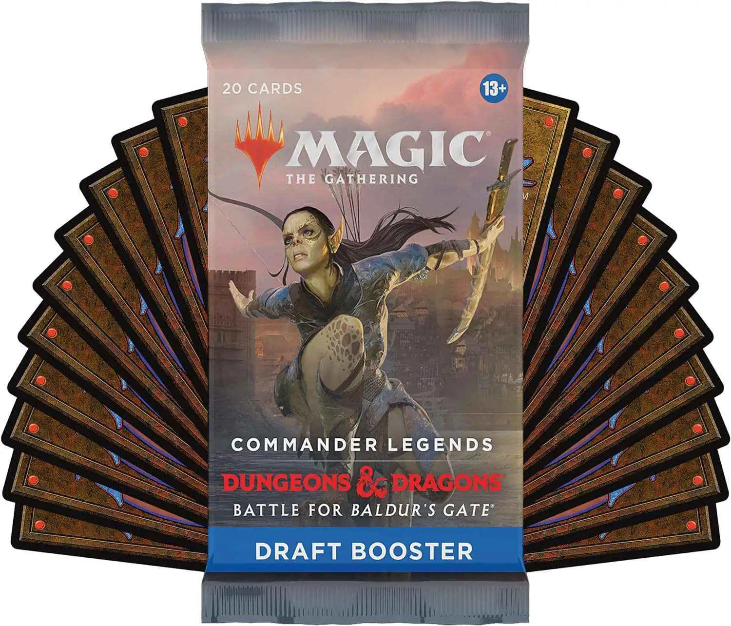 Magic: The Gathering - Commander Legends: Battle for Baldur’s Gate - Draft Booster Pack - EN