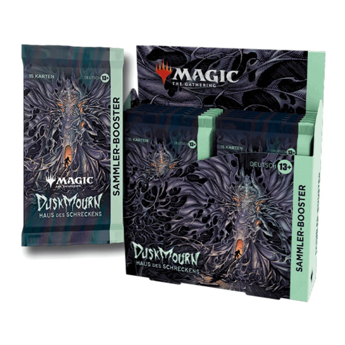Magic: The Gathering - Duskmourn Haus des Schreckens - Sammler Booster Display - DE
