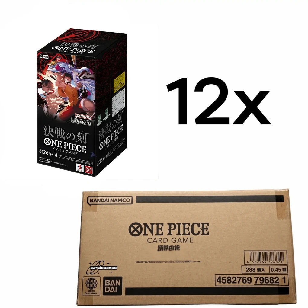 One Piece Card Game - OP16 Display di buste The Time of Battle - Giapponese