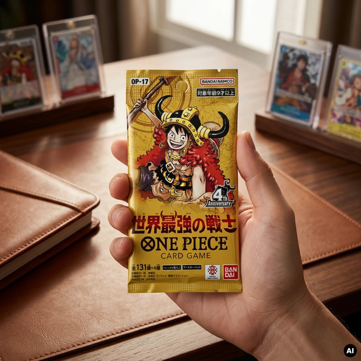 One Piece Card Game - Display di buste OP17 The World’s Strongest Warriors - Giapponese