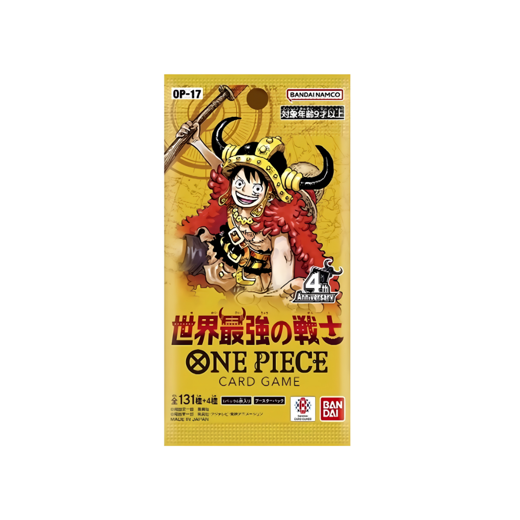 One Piece Card Game - OP17 Booster Display The World’s Strongest Warriors - Japanese