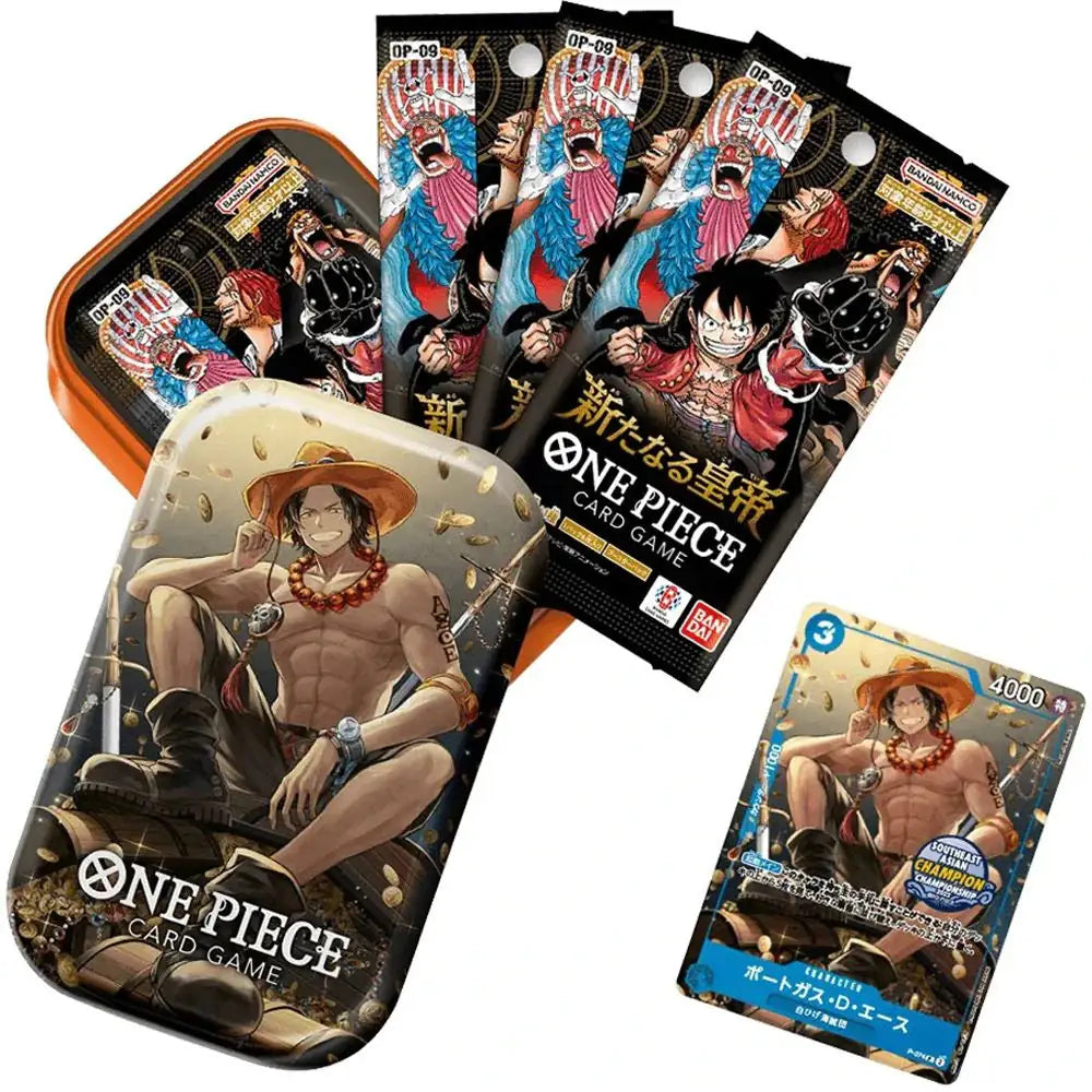 One Piece Card Game - 12er Set Mini Tin Pack Set Vol. 01 (TS-01) - JPN