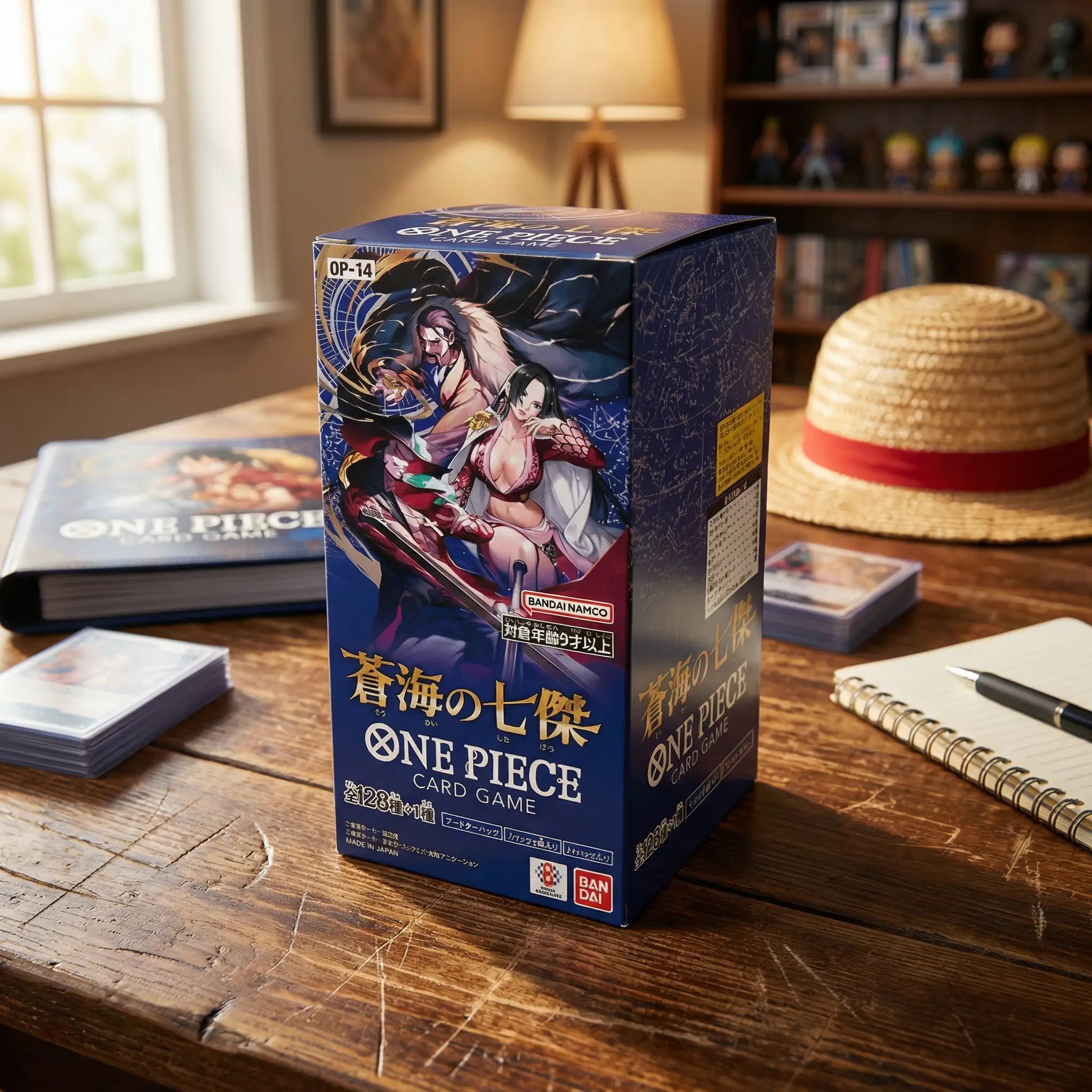 One Piece Card Game - OP14 The Azure Sea's Seven Booster Display - JPN