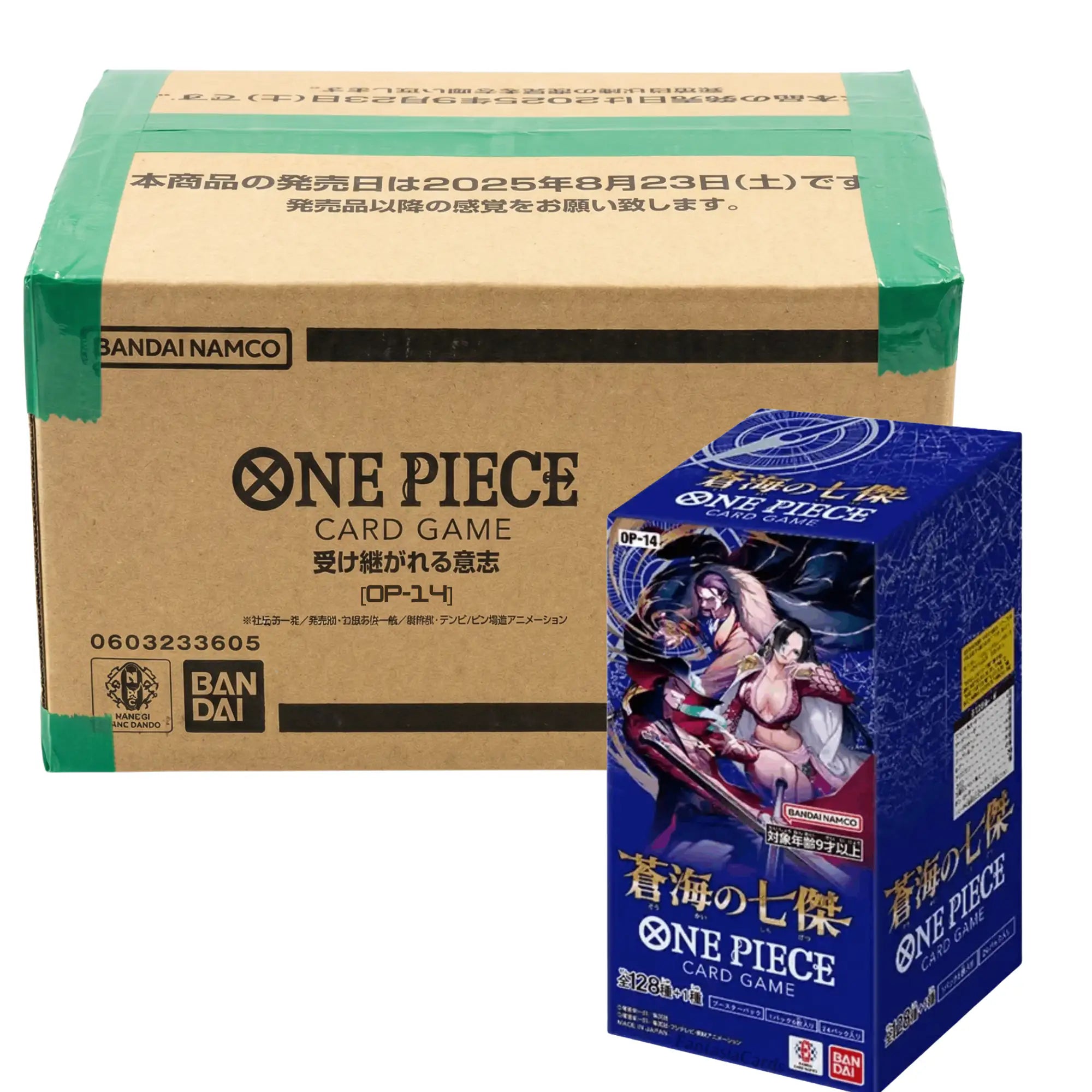 One Piece Card Game - OP14 The Azure Sea's Seven Booster Display - JPN