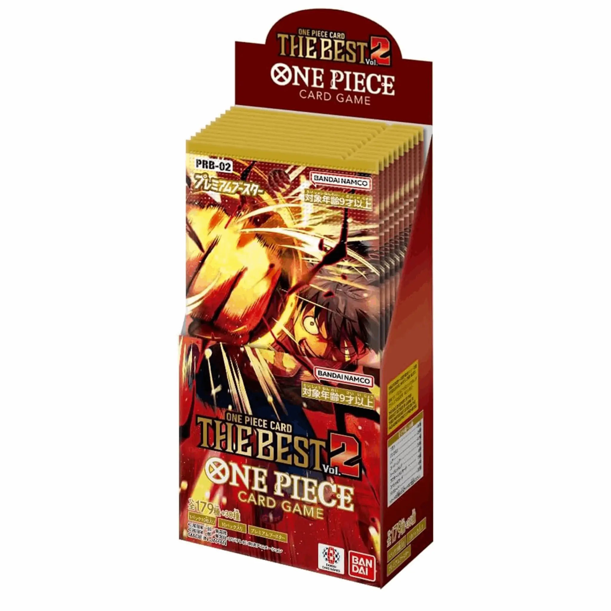 One Piece Card Game - The Best Vol.2 PRB-02 Booster Display - JPN