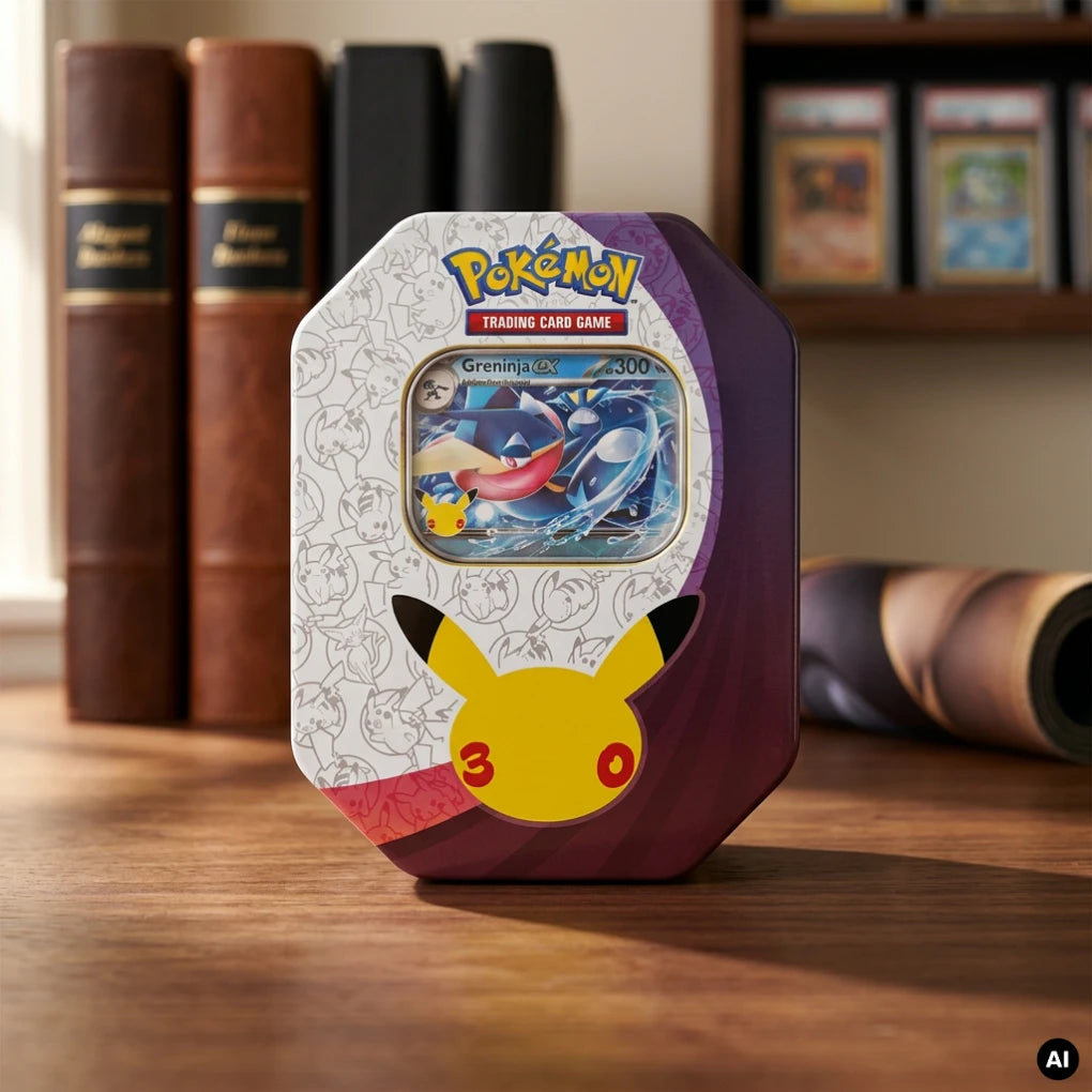 Pokémon - Pokémon 30th Celebration Greninja ex Tin - EN