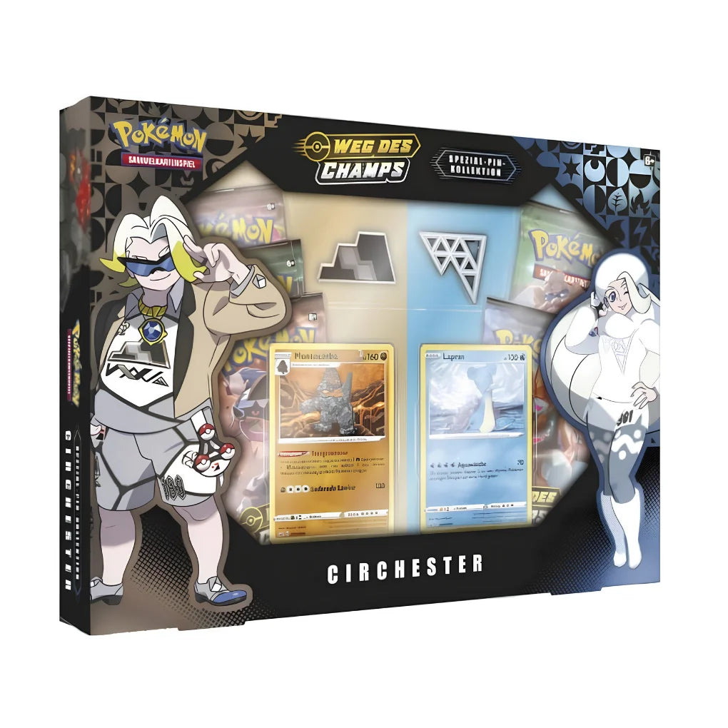 Pokémon - Weg des Champs Collezione speciale di spille Circhester - Tedesco