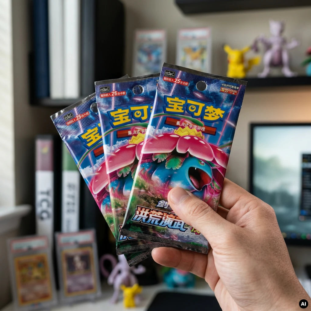 Pokémon - Primordial Arts Overgrow CS3aC Jumbo Display - CHN