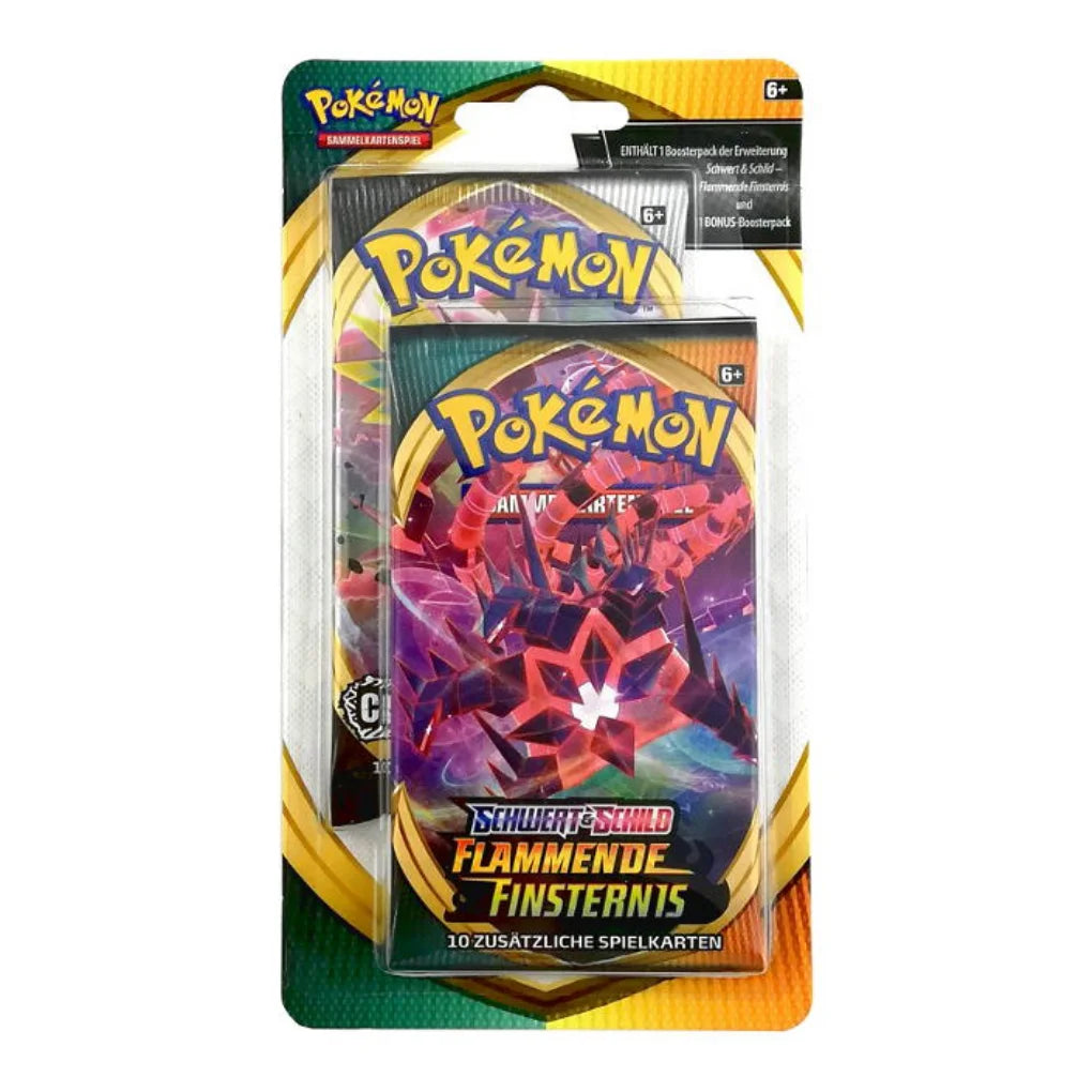 Pokémon Flammende Finsternis & Clash der Rebellen blister 2-pack - Tedesco