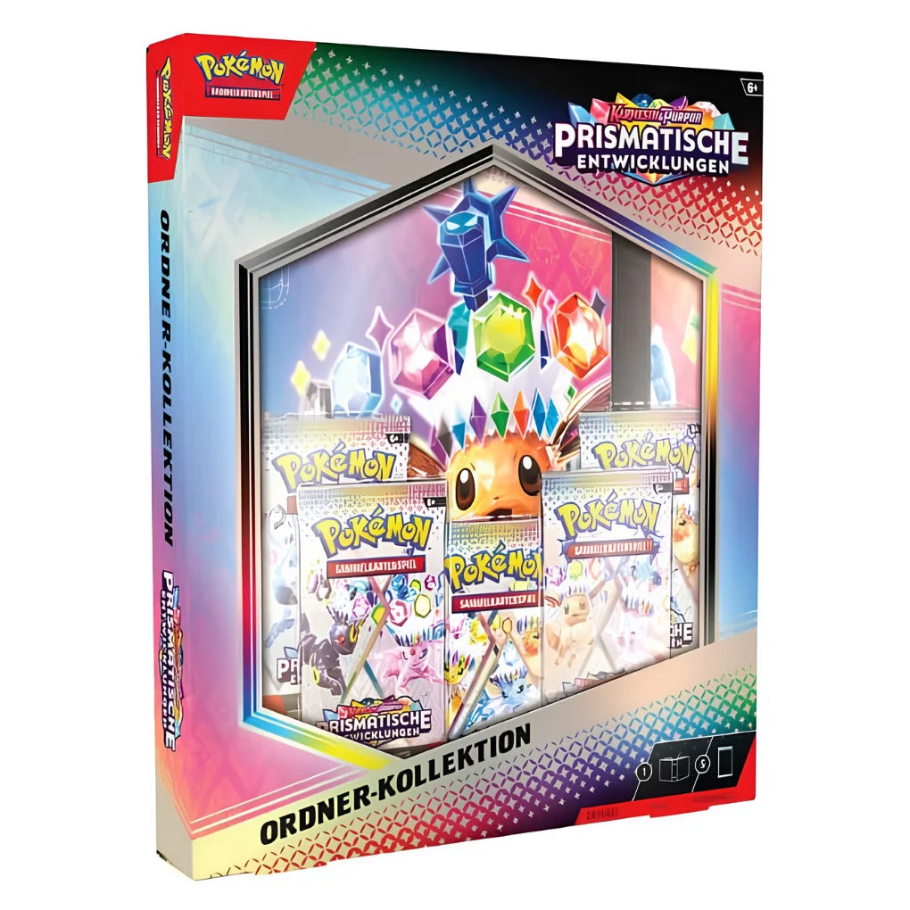 Pokémon - Prismatische Entwicklungen Raccoglitori-Collezione - Tedesco