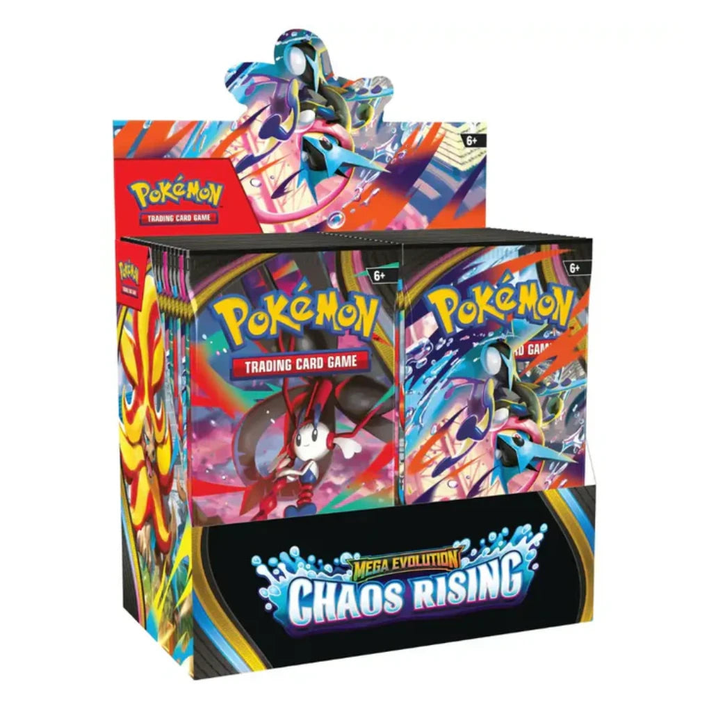 Pokémon - Mega Evolution: Chaos Rising Booster Display - English