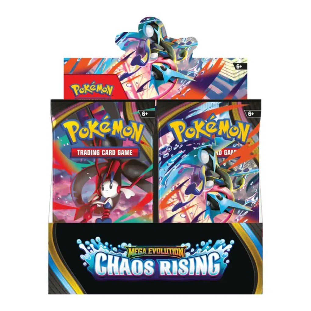 Pokémon - Mega Evolution: Chaos Rising Booster Display - English