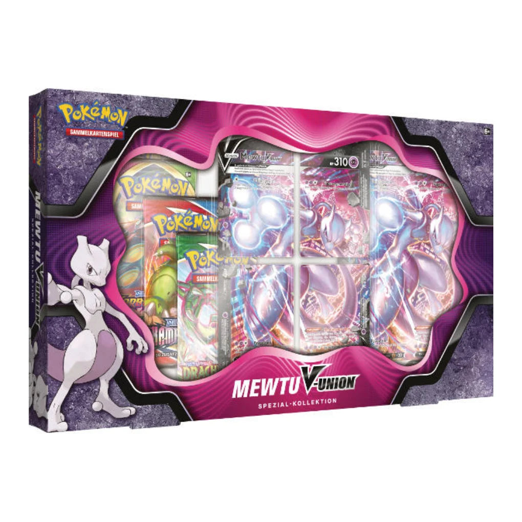 Pokémon - Mewtu-V-UNION Collezione speciale - Tedesco