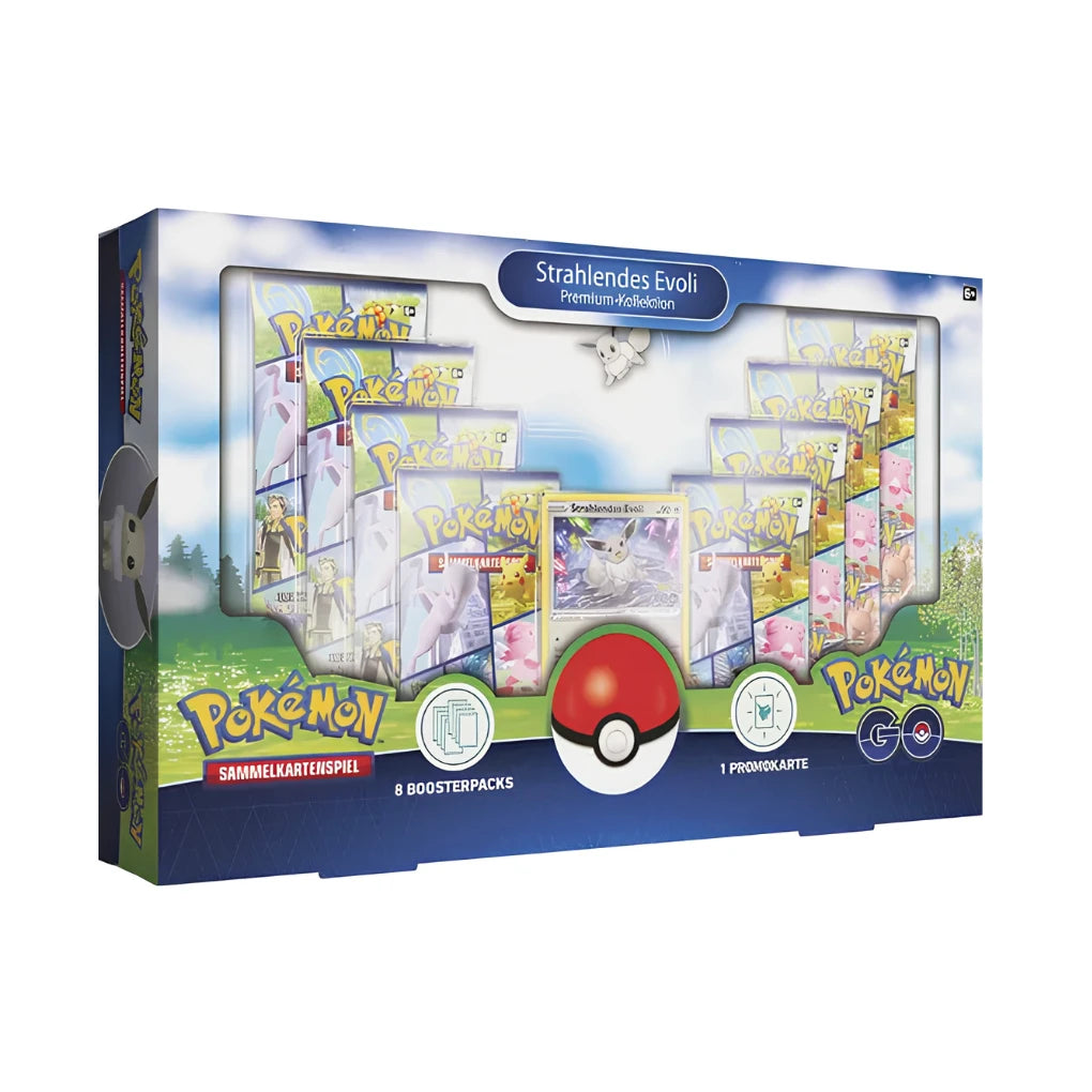Pokémon - Pokémon GO Collezione Premium Eevee Splendente - Tedesco