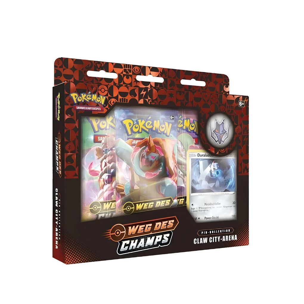 Pokémon - Weg des Champs Claw City-Arena Pin-Kollektion - DE